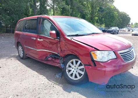 2014 Chrysler Town & Country Touring from USA, damaged, VIN 2C4RC1BG4ER418458